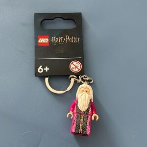 Lego Harry Potter Dumbledore Keyring / Keychain - 854198 - Brand New